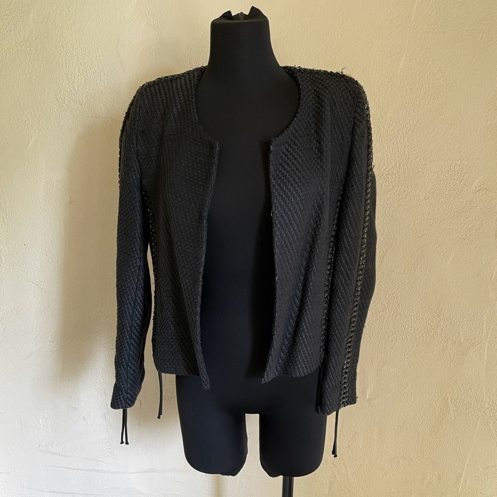 IRO Black Tweed Jacket